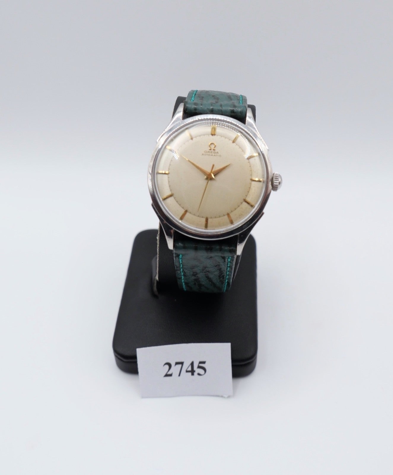 Omega Herrenarmbanduhr Ref. 2637-5 SC Kal. 354 automatischem Hammeraufzug Bumper