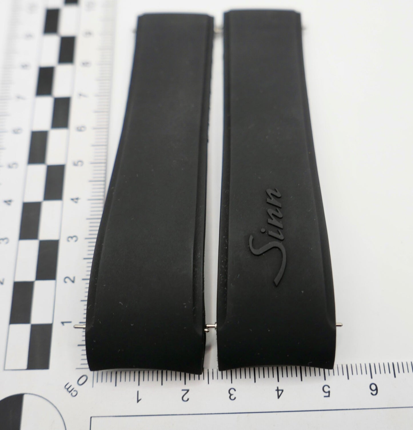 SINN Gummi Silikon Uhrenband für Faltschließe 24 mm NEU