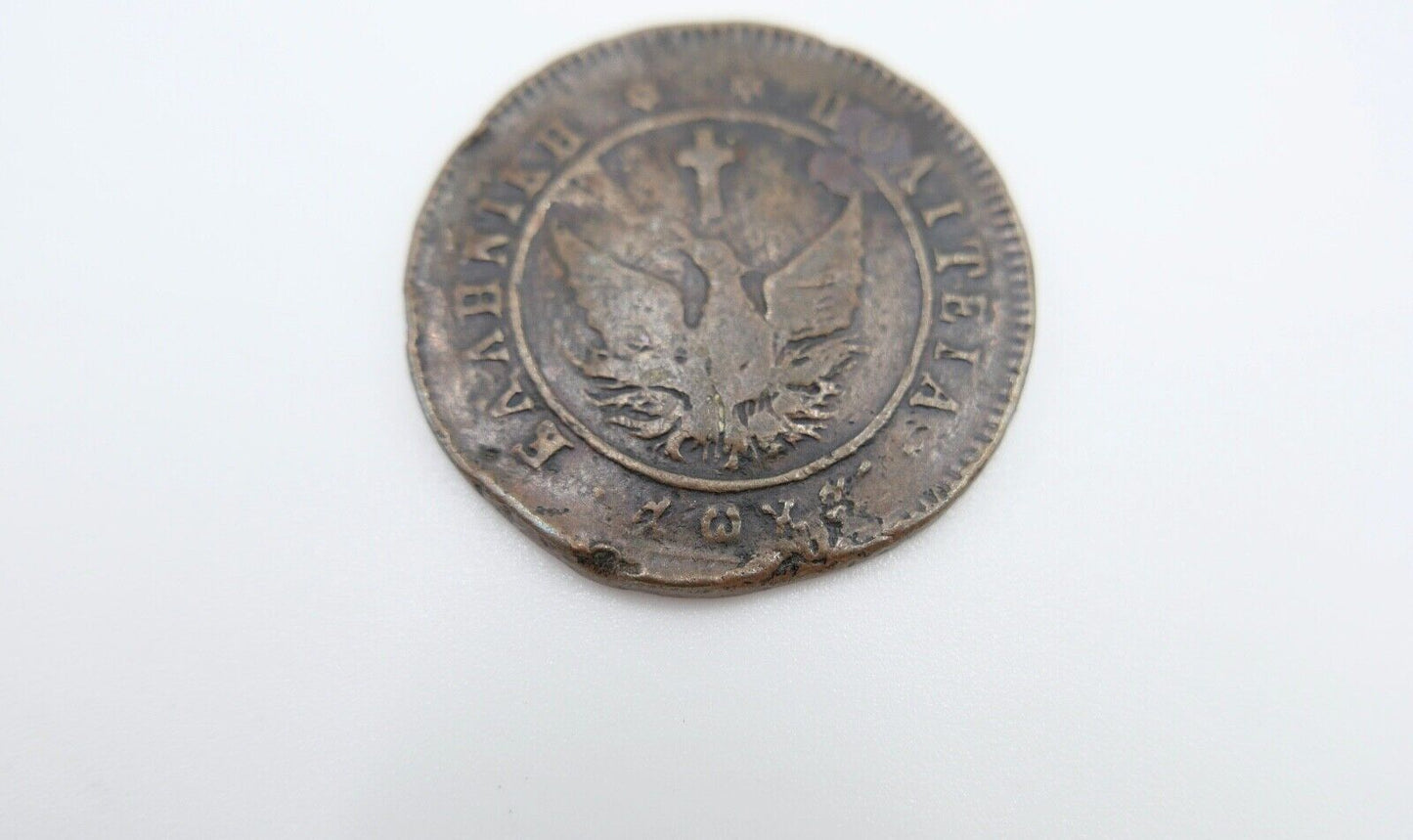 10 Lepta Griechenland 1828 Phoenix Hellenische Republik s-ss