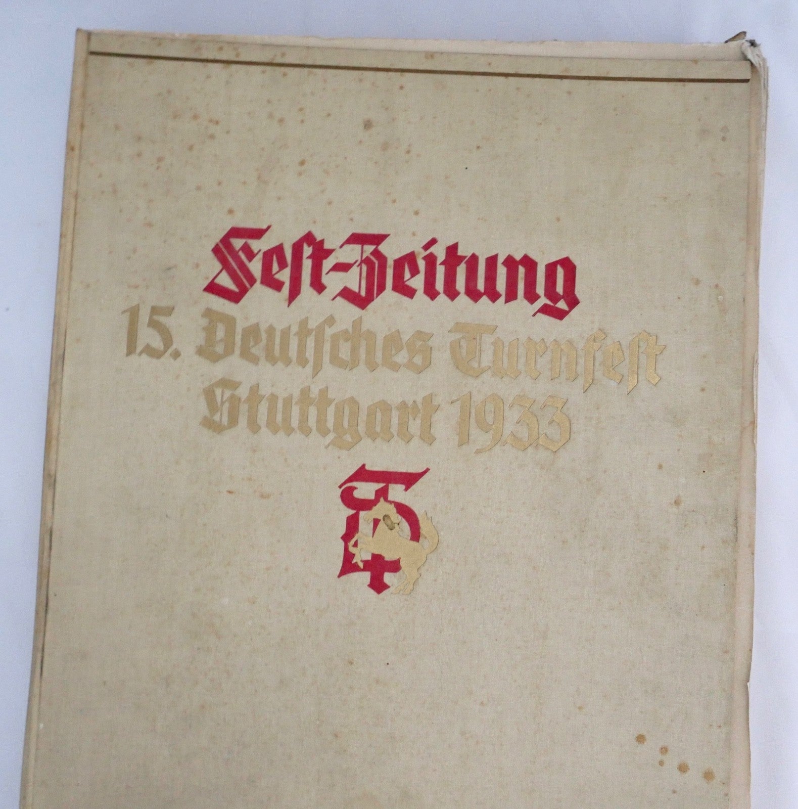 15. Deutsches Turnfest Stuttgart 1933 Nr . 1 - 15 Fest-Zeitung Vollständig