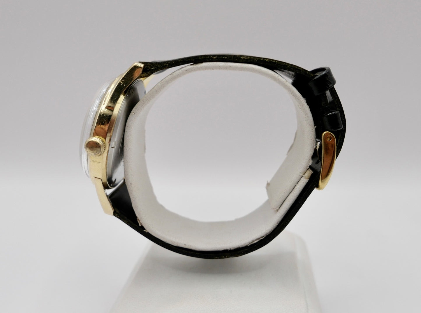 MAUTHE  1950er Jahre Contrachoc VW 100000 KM Herrenuhr Handaufzug Cal. 610