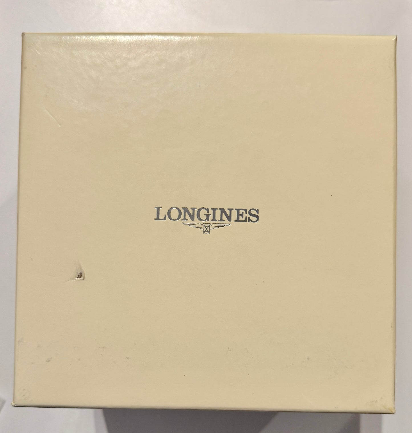 Original LONGINES Uhrenbox mit Uhrenkarte Umkarton Garantie