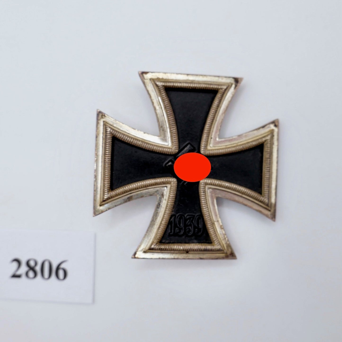 Eisernes Kreuz EK 1. Klasse Reich 2. WK 2.WW Hersteller: 26 ( B.H. Mayer )